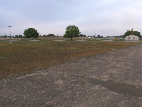  empty pads where other barracks once existed.